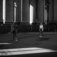 black and white street :: Sergei Vikulov