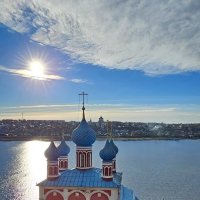 Осень в Тутаеве. :: Михаил Свиденцов Осень в Тутаеве. :: Михаил Свиденцов