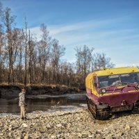В походе на вездеходе ЧЕТРА :: Игорь Сарапулов В походе на вездеходе ЧЕТРА :: Игорь Сарапулов