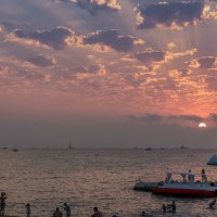 Закат в Сочи :: Игорь Сикорский Закат в Сочи :: Игорь Сикорский