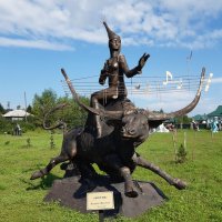 Парк бетонных скульптур в городе Свирске Иркутской области :: Галина Минчук