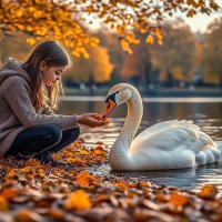 На осеннем пруду :: Aleksey Afonin