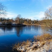 Осенний пейзаж (репортаж из поездок по области). :: Милешкин Владимир Алексеевич Осенний пейзаж (репортаж из поездок по области). :: Милешкин Владимир Алексеевич