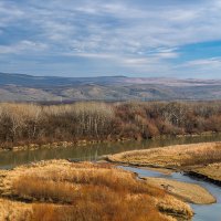 Река Кубань :: Игорь Сикорский Река Кубань :: Игорь Сикорский