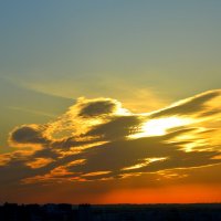 Бывают такие закаты по осени :: Татьяна Лютаева