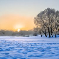 Зимний пейзаж на Заводи :: Евгений 