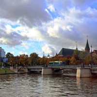 Дровяной мост и собор :: Сергей Карачин Дровяной мост и собор :: Сергей Карачин