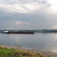 Шекснинское водохранилище и деревня Ивицы (вид от села Горицы) :: Александр Ильчевский