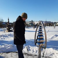 Парк бетонных скульптур в городе Свирске Иркутской области :: Галина Минчук