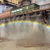 Заводская радуга 2 :: Сергей Уткин