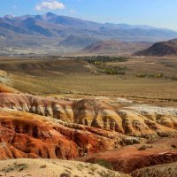 Цветные горы,Марс-1 :: елена беликова