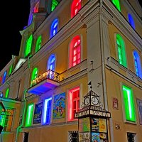 Цветные окна мне освещают путь... :: Vladimir Semenchukov Цветные окна мне освещают путь... :: Vladimir Semenchukov