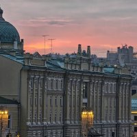 Розовый закат :: Мария Яковлева