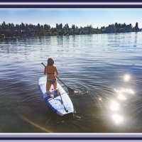 Зарисовка на воде :: Владимир Кроливец Зарисовка на воде :: Владимир Кроливец