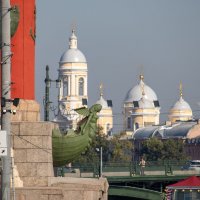 Питерский пейзаж в августе :: Sergei Vikulov Питерский пейзаж в августе :: Sergei Vikulov