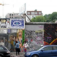 Вдоль Берлинской стены, на автобусе. :: Владимир Драгунский Вдоль Берлинской стены, на автобусе. :: Владимир Драгунский