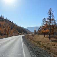 За Семинским перевалом :: Валерий Медведев За Семинским перевалом :: Валерий Медведев