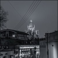 Декабрь. Хохловский переулок :: Наталья Rosenwasser Декабрь. Хохловский переулок :: Наталья Rosenwasser