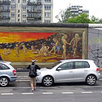 Вдоль Берлинской стены, на автобусе. :: Владимир Драгунский Вдоль Берлинской стены, на автобусе. :: Владимир Драгунский