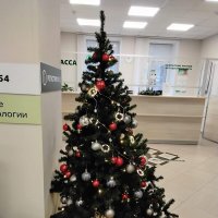 Ёлка новогодняя и под ней олень :: Дмитрий Никитин Ёлка новогодняя и под ней олень :: Дмитрий Никитин