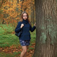 Настя осень :: Сергей Настя осень :: Сергей