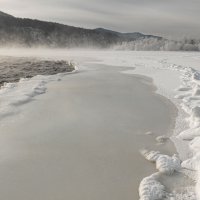 Зимний Енисей :: Сергей Герасимов Зимний Енисей :: Сергей Герасимов