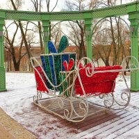 Новогодние сани :: Андрей Снегерёв Новогодние сани :: Андрей Снегерёв