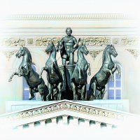 Москва. Большой театр. Квадрига Аполлона. :: В и т а л и й .... Л а б з о'в