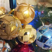 Новогодние шары :: Елена Семигина Новогодние шары :: Елена Семигина