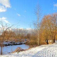 Вдоль зимнего берега :: Андрей Снегерёв
