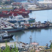 В порту Корсакова :: ИРЭН@ . В порту Корсакова :: ИРЭН@ .