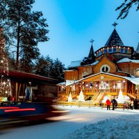 В гости к Деду Морозу! :: Александр Силинский В гости к Деду Морозу! :: Александр Силинский