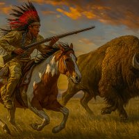 Охота на бизона :: Aleksey Afonin