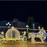 Новогодняя карета. :: Валерия Комова Новогодняя карета. :: Валерия Комова