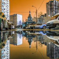 Московский дворик. Почти Поленов. :: Игорь Шевченко Московский дворик. Почти Поленов. :: Игорь Шевченко