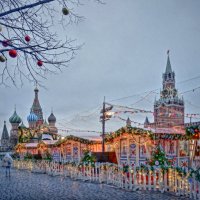 Москва новогодняя :: Andrey Lomakin