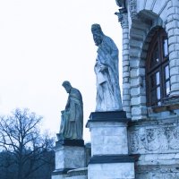 "Дубровицкая церковь" непривычные ракурсы :: Артём "Дубровицкая церковь" непривычные ракурсы :: Артём