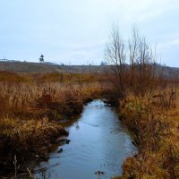 Новочебоксарск. Река Кукшум в конце осени. :: Пётр Чернега Новочебоксарск. Река Кукшум в конце осени. :: Пётр Чернега