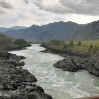 Катунь на Ороктое . Алтай -август 2025 год . :: Мила Бовкун