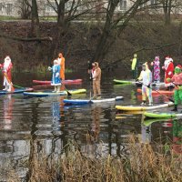 Великие Луки. 21.12.2025. Новогодний заплыв по Ловати... :: Владимир Павлов