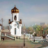 Москва. Церковь Спаса Преображения в комплексе храма Христа Спасителя. :: В и т а л и й .... Л а б з о'в