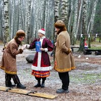 Ряженые на мероприятии для детей. :: Милешкин Владимир Алексеевич 