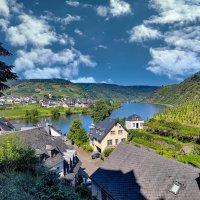 С  древней крепости.. на Р Мозель  Beilstein :: igor G.