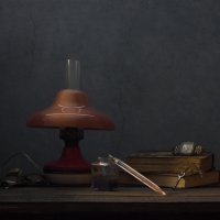 С лампой :: Нина Кутина