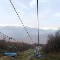 Первая канатка. Сперва вниз. :: Виктор 