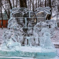Ледяная скульптура. :: Анатолий. Chesnavik. Ледяная скульптура. :: Анатолий. Chesnavik.