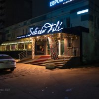 Вечером у ресторана :: Александр Синдерёв