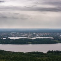 Кыштым вид с горы Сугомак :: Сергей Яковлев