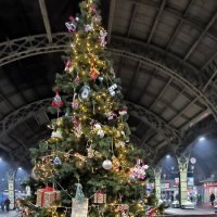 ЭКО-ёлка на Витебском вокзале. :: Ольга 