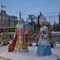 Вот и снег к Новому году :: Татьяна Машошина